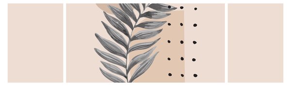 Obraz - Ilustrovaný list N⁰2 (170x50 cm)