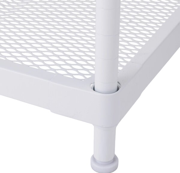 REGÁL NA BOTY, bílá, 75/40/32 cm MID.YOU - Online Only šatny & botníky, Online Only