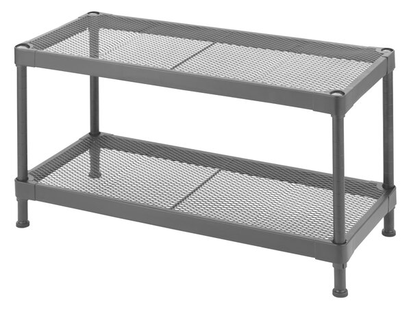 REGÁL NA BOTY, černá, 75/40/32 cm MID.YOU - Online Only šatny & botníky, Online Only