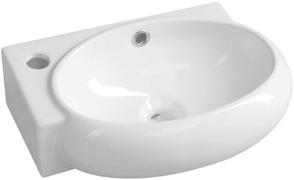 Sapho Small umyvadlo 43x28.5 cm klasický bílá lesk AR498