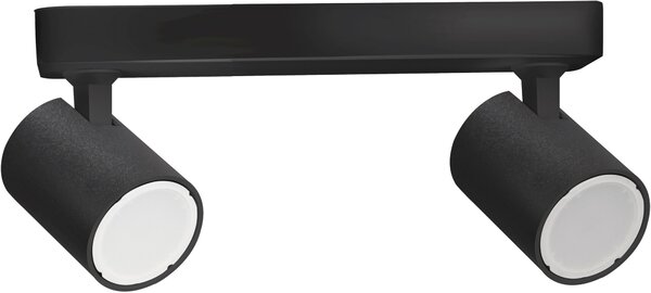 Light Prestige Snow stropní světlo 2x50 W černá LP-731/2WBK