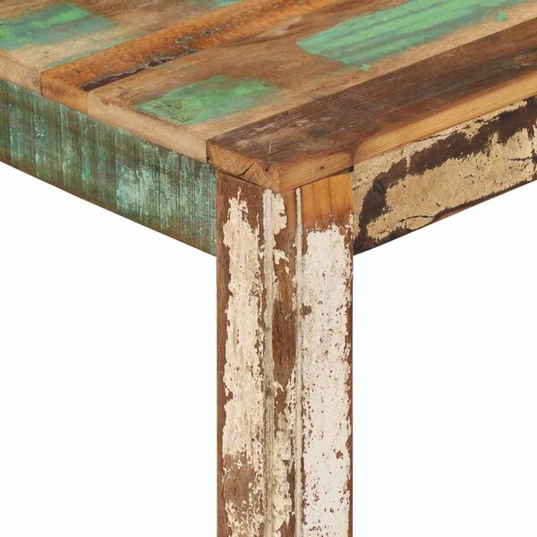 Konferenční stolek 80 x 80 x 40 cm masivní recyklované dřevo 338030