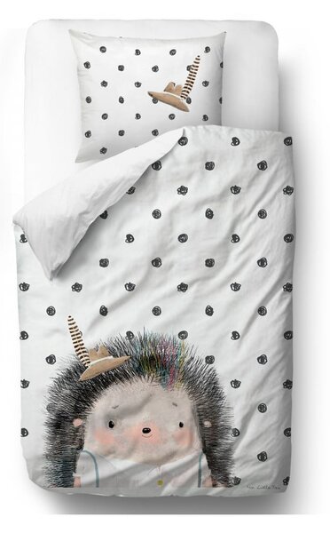 Bavlněné dětské povlečení Butter Kings Hedgehog Boy, 100 x 130 cm