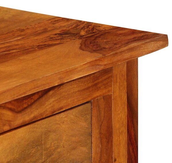 Příborník se 3 zásuvkami 110x30x80 cm masivní akáciové dřevo 338032