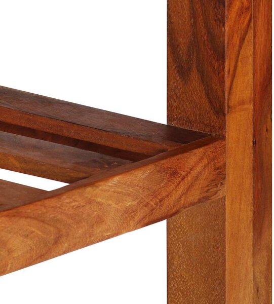 Příborník se 3 zásuvkami 110x30x80 cm masivní akáciové dřevo 338032