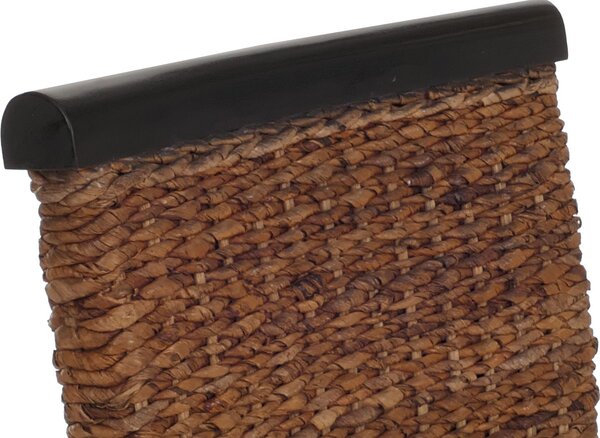 Sada 2 jídelních židlí Proutěná židle M45 Židle Banana Wicker tmavá, s polštářem