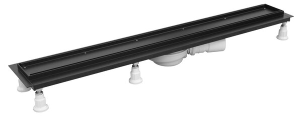 Omnires Lowfix sprchový odtok 90 cm černá LOWFIX90TBL