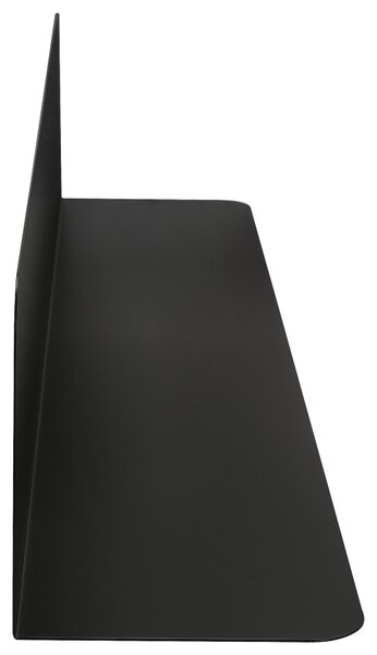 NÁSTĚNNÁ POLICE, černá, 100/18/18 cm MID.YOU - Nástěnné police, Online Only
