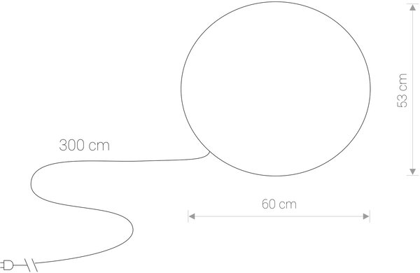 Nowodvorski Lighting Cumulus venkovní stojací lampa 1x60 W bílá 6978