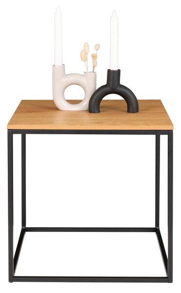 Odkládací stolek s deskou v dubovém dekoru House Nordic Vita, 45 x 45 cm