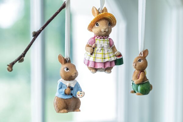 Villeroy & Boch 35-9389-0002 Dekorace na zavěšení Spring Fantasy 3 díly