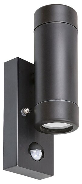 Rabalux venkovní nástěnné svítidlo Medina GU10 2X MAX 10W matná černá IP44 8835