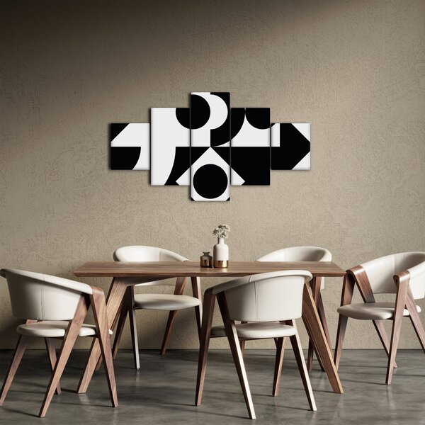 Obraz - Geometrická abstrakce N⁰1 (125x70 cm)