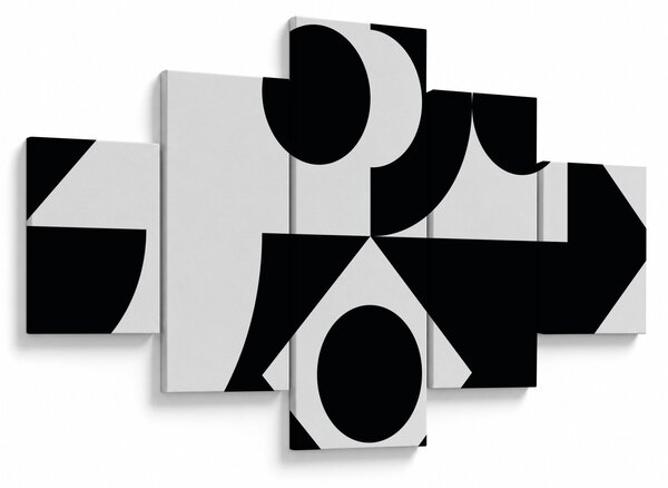 Obraz - Geometrická abstrakce N⁰1 (125x70 cm)