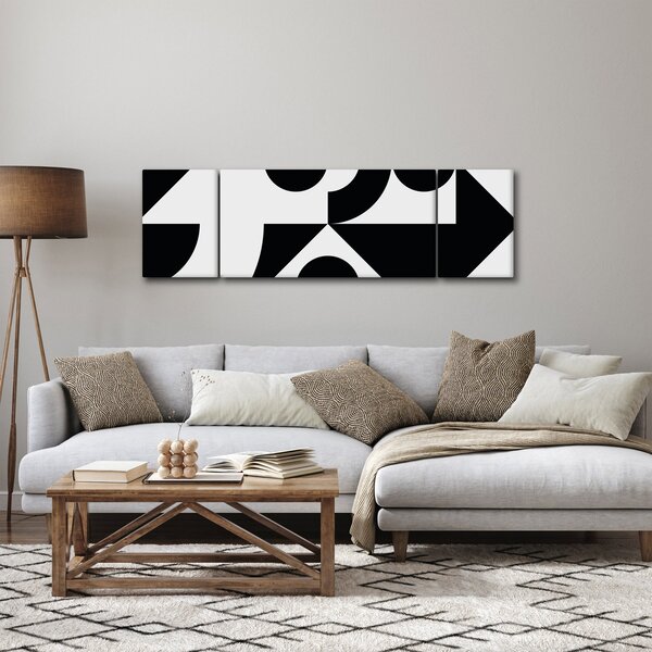 Obraz - Geometrická abstrakce N⁰1 (170x50 cm)