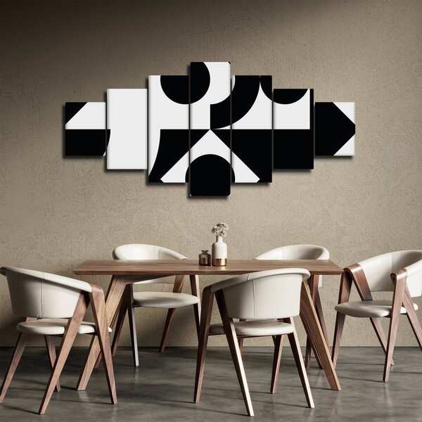 Obraz - Geometrická abstrakce N⁰1 (210x100 cm)