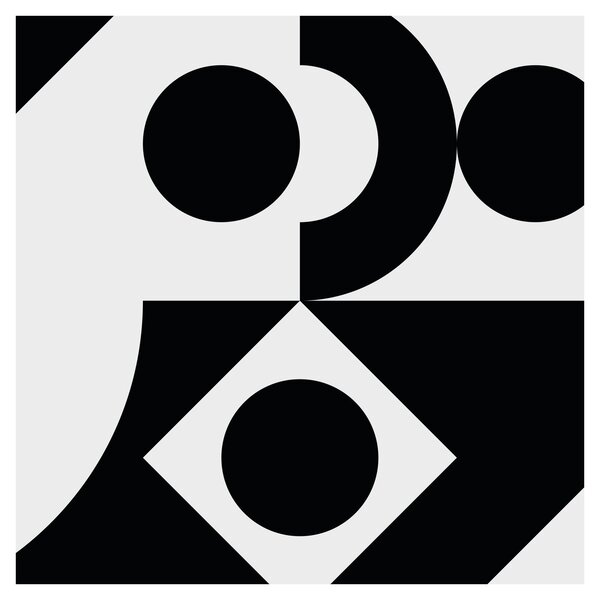 Obraz - Geometrická abstrakce N⁰1 (30x30 cm)