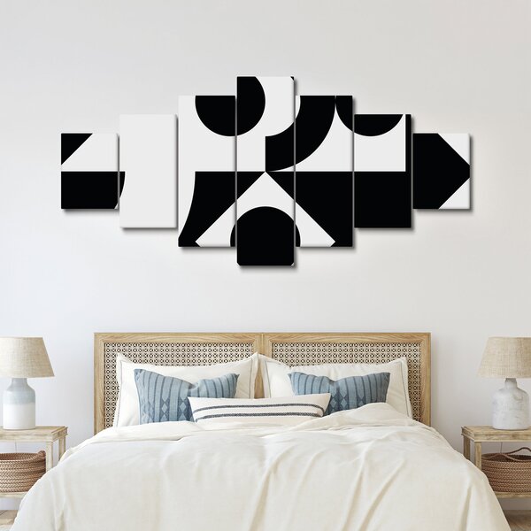Obraz - Geometrická abstrakce N⁰1 (210x100 cm)