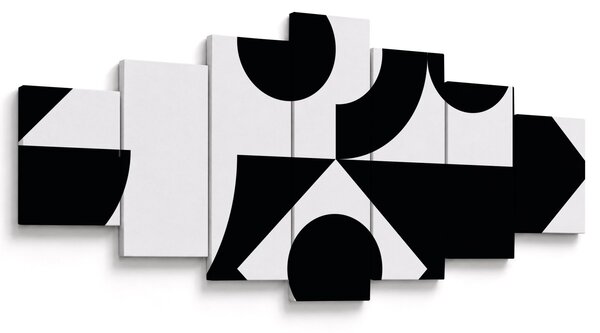 Obraz - Geometrická abstrakce N⁰1 (210x100 cm)