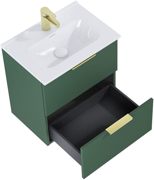 Elita Street Plus umyvadla se skříňkou 51.3 cm zelená RE020500107010