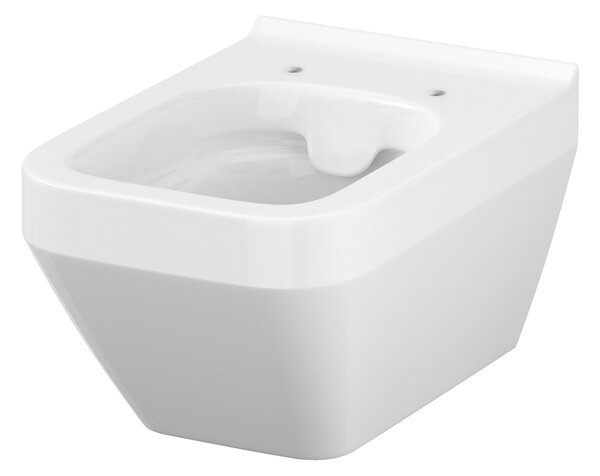 Cersanit Crea záchodová mísa závěsná Bez oplachového kruhu bílá K114-016