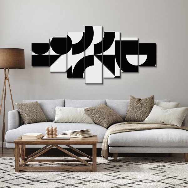 Obraz - Geometrická abstrakce N⁰2 (210x100 cm)