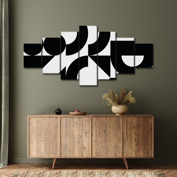 Obraz - Geometrická abstrakce N⁰2 (210x100 cm)