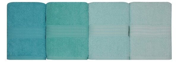 SADA RUČNÍKŮ, 50/90 cm, zelená, světle zelená, mátově zelená, šalvějově zelená - Ručníky, Online Only