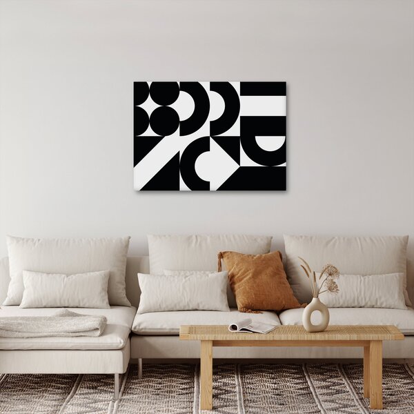 Obraz - Geometrická abstrakce N⁰2 (70x50 cm)