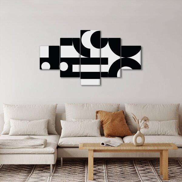 Obraz - Geometrická abstrakce N⁰3 (125x70 cm)