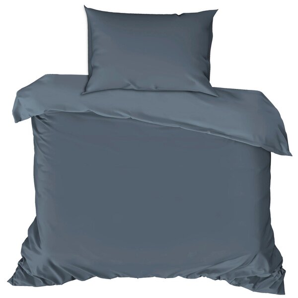 POVLEČENÍ, renforcé, antracitová, 135/200 cm - Online Only povlečení, Online Only