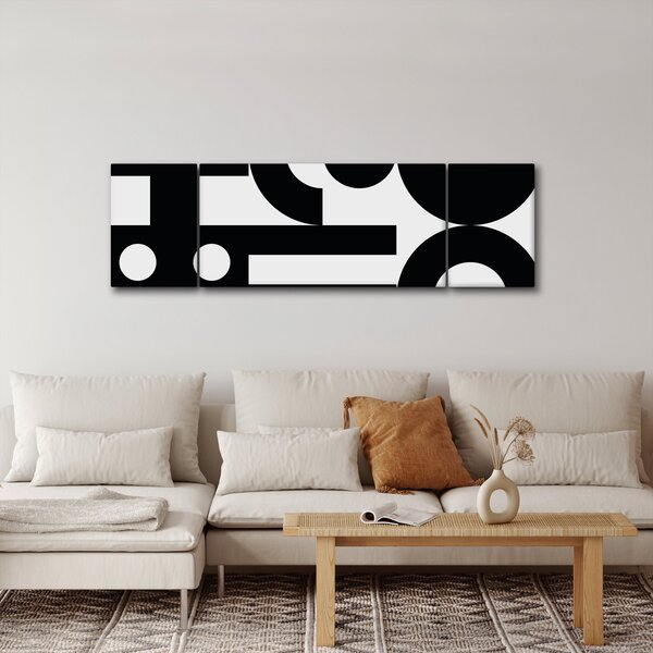 Obraz - Geometrická abstrakce N⁰3 (170x50 cm)