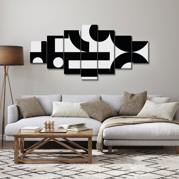 Obraz - Geometrická abstrakce N⁰3 (210x100 cm)