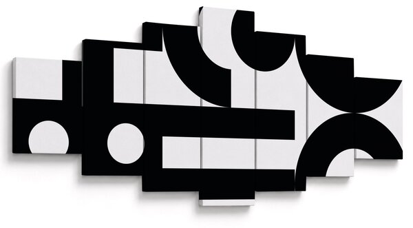 Obraz - Geometrická abstrakce N⁰3 (210x100 cm)