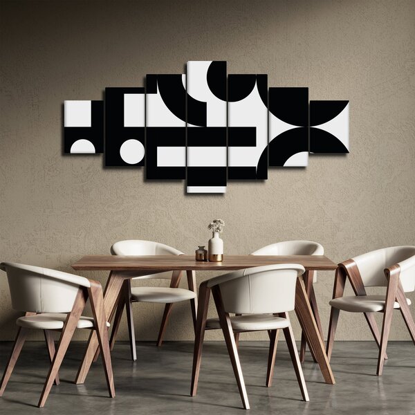 Obraz - Geometrická abstrakce N⁰3 (210x100 cm)