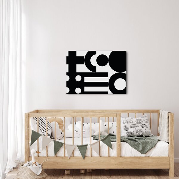 Obraz - Geometrická abstrakce N⁰3 (70x50 cm)