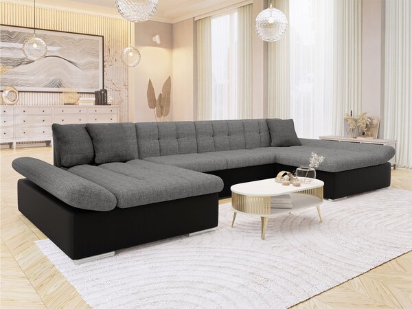 Rozkládací sedačka Agnara (ekokůže soft 011 + lux 06 + lux 5)