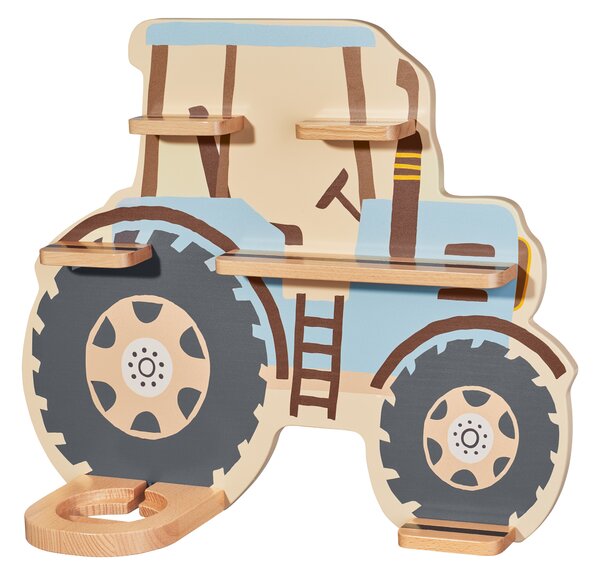 Livarno® Dětský regál na zvukový přehrávač a figurky (traktor) (100399350002)