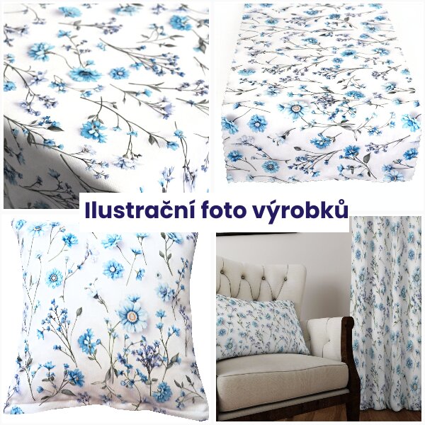 Dekorační látka SOFT 25183-107 bez obšití 150