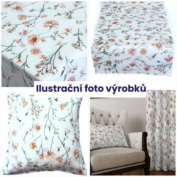 Ubrusy a běhouny SOFT 40x120 Vypalovaná vlnka