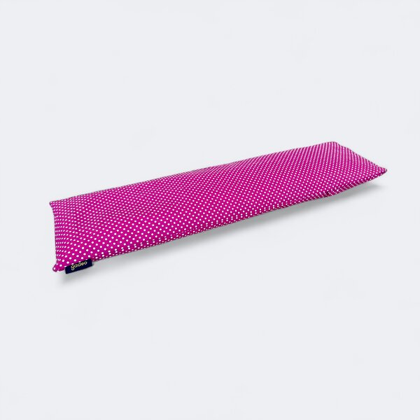 GADEO nahřívací třešňový bederní polštářek POLKA DOTS, fuchsie