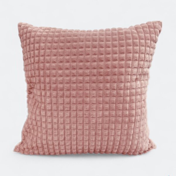 GADEO dekorační povlak na polštář MINKY, starorůžová Rozměr: 30x30 cm