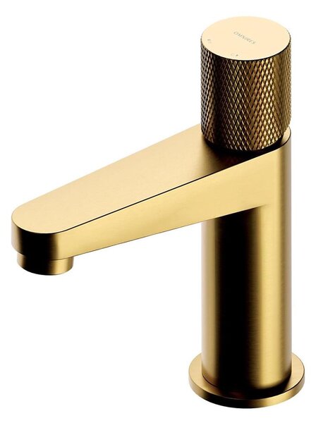 OMNIRES CT8010GLB - Umyvadlová baterie CONTOUR 16,6 cm broušená zlatá