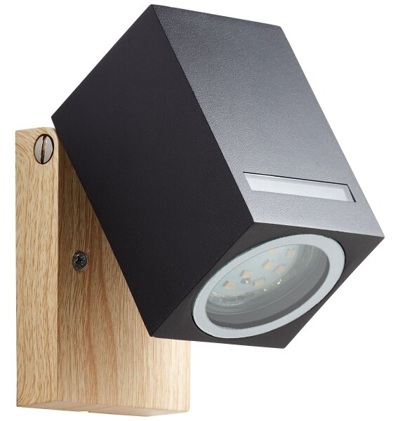 Brilliant - Venkovní nástěnné svítidlo GALENI 1xGU10/20W/230V IP44