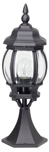 Brilliant - Venkovní lampa ISTRIA 1xE27/60W/230V 50 cm IP23 černá