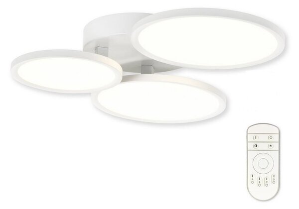 TOP LIGHT Top Light - LED Stmívatelný přisazený lustr LED/50W/230V bílá + dálkové ovládání TP1729