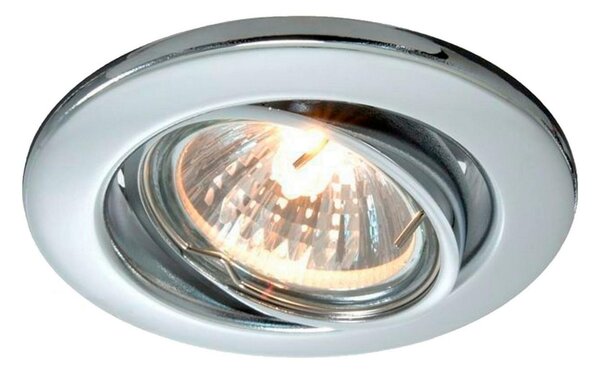 Deko-Light stropní vestavné svítidlo 220-240V AC/50-60Hz GU10 1x max. 35,00 W stříbrná 110033