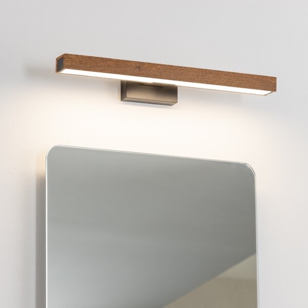 Brilagi-LED Koupelnové osvětlení zrcadla WOODY MIRROR LED/8W/230V IP44 dub/černá