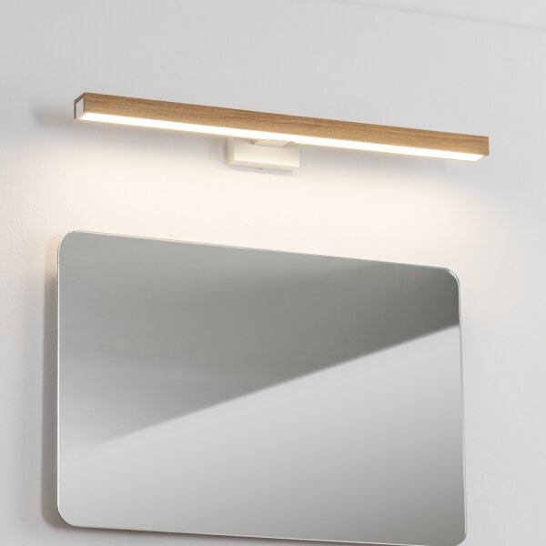 Brilagi-LED Koupelnové osvětlení zrcadla WOODY MIRROR LED/12W/230V IP44 dub/bílá