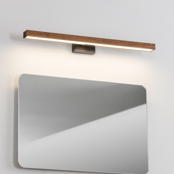 Brilagi-LED Koupelnové osvětlení zrcadla WOODY MIRROR LED/12W/230V IP44 dub/čern